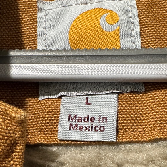 Carhartt Mens Brown Zip-Up Hoodie - Picture 2 of 5